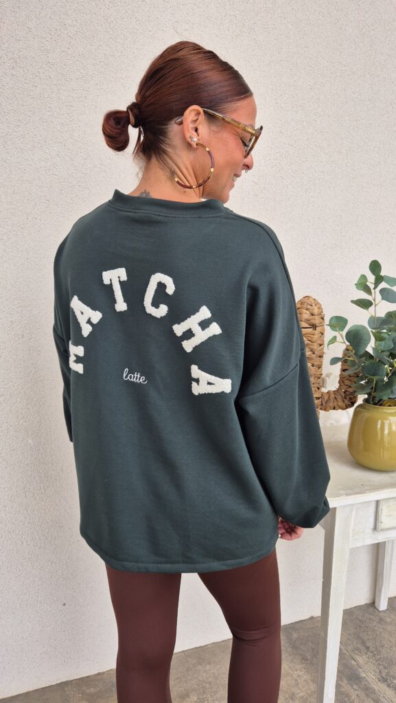 Pull Vert sapin - Matcha