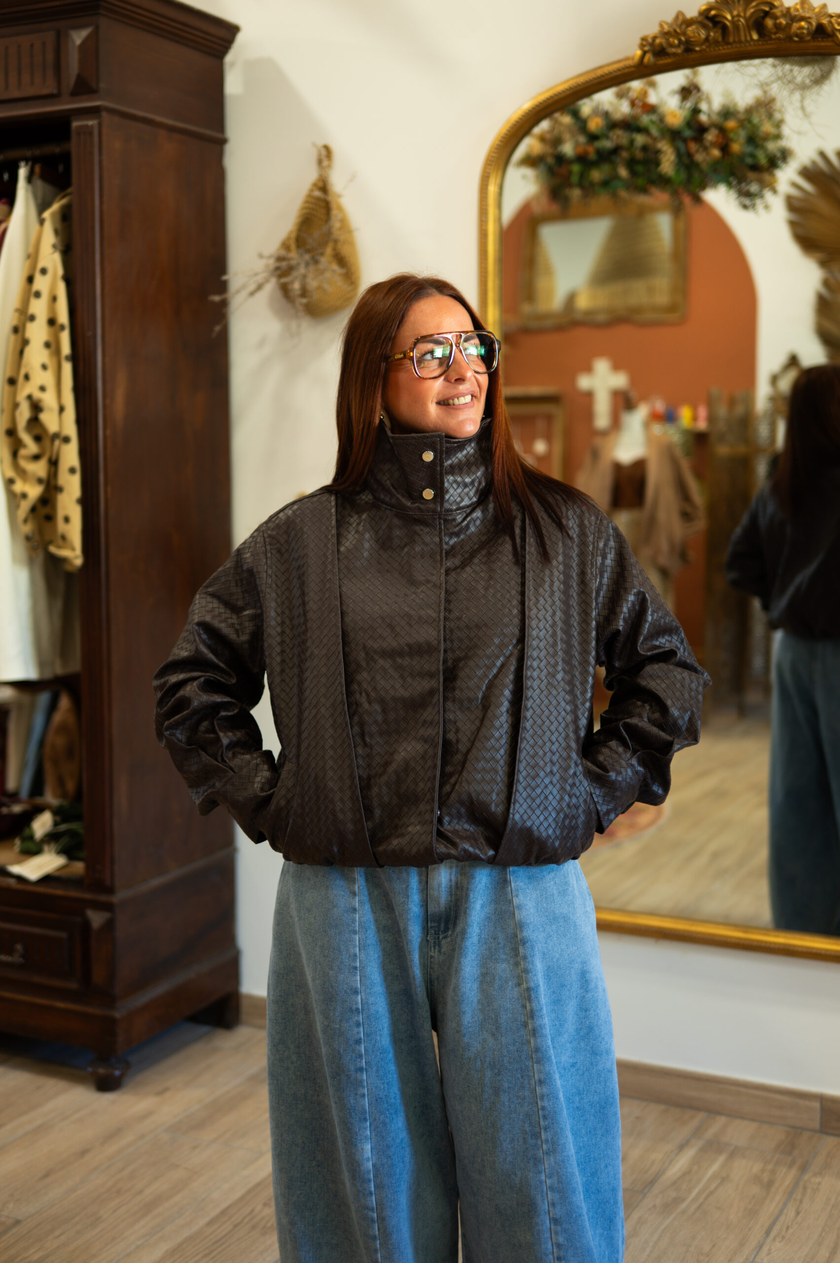 Veste simili cuir - Gaia